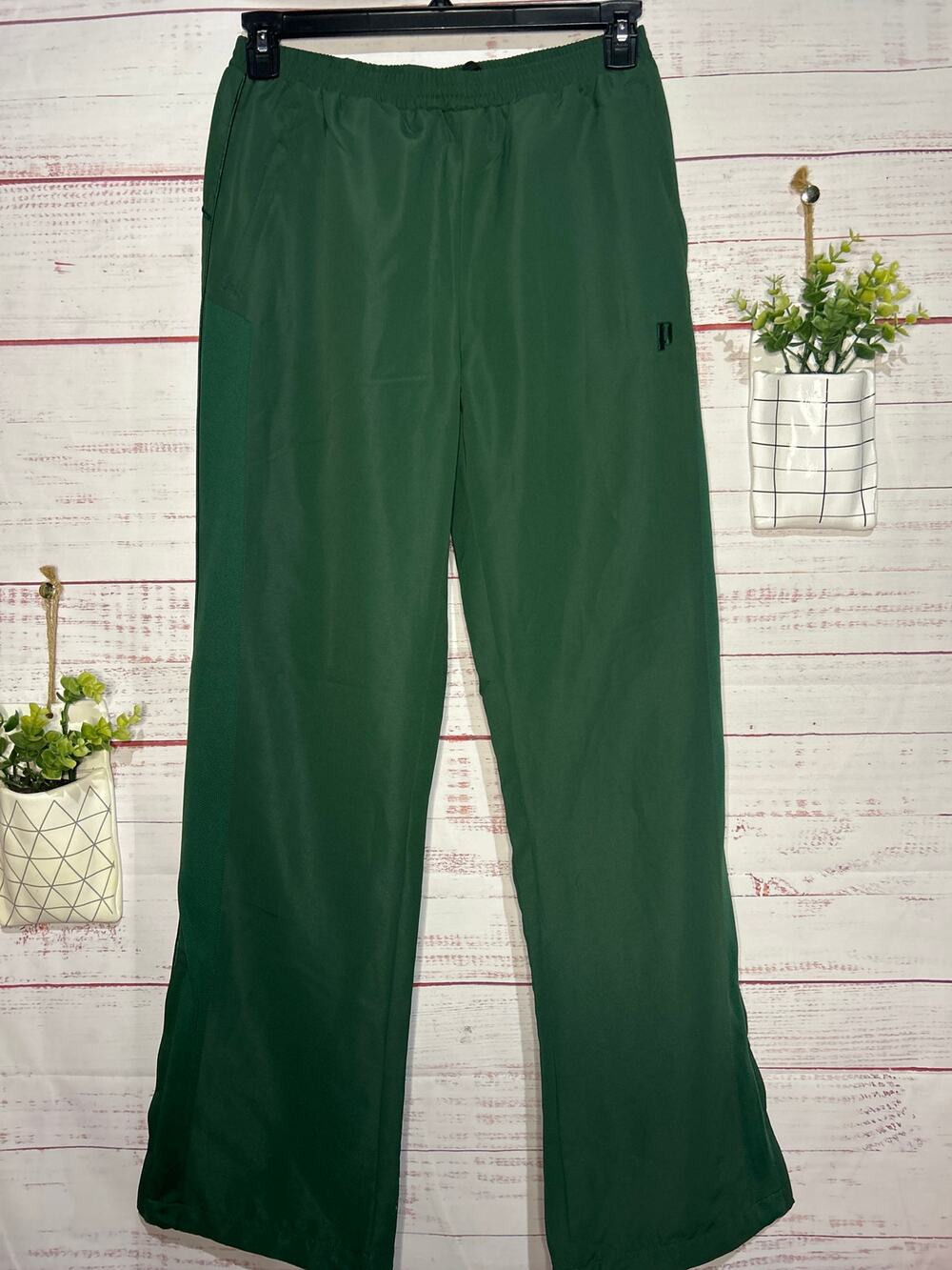 NWT Prince Performance Green Aerotech Zipper Ankle Athletic Pants Women's Medium